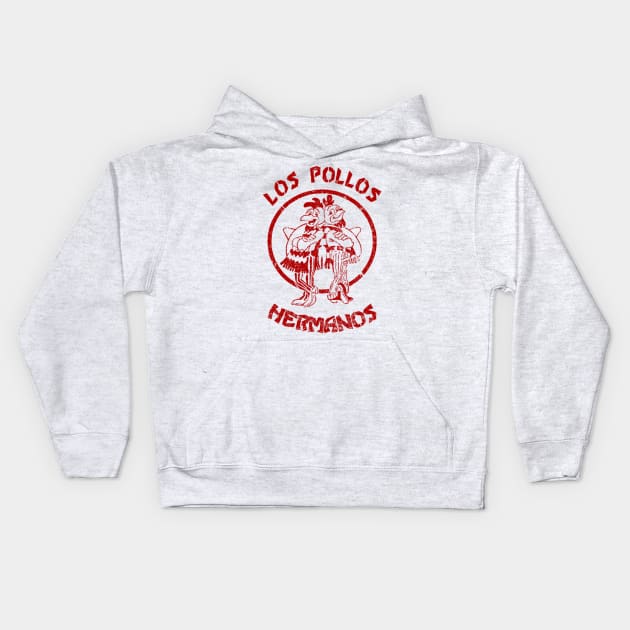 Vintage - Los Pollos Hermanos Kids Hoodie by hadij1264